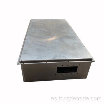 Caja galvanizada de fabricación y soldadura de chapa metálica